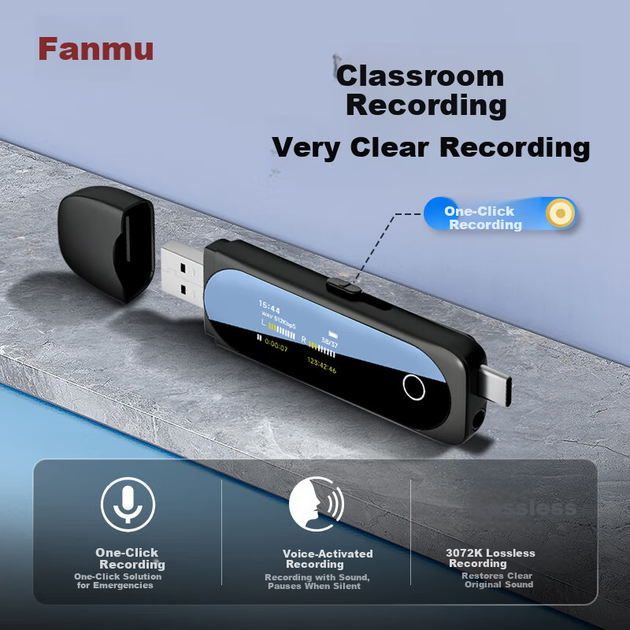 Fanmu Bluetooth MP3-плеєр без втрат якості, портативний, для студентів, спортсменів, бігунів, для прослуховування музики англійською мовою, USB-флешка, мобільний пристрій, пряме підключення USB-C BF05 32G - Фото 4 Fanmu Bluetooth MP3-плеєр без втрат якості, портативний, для студентів, спортсменів, бігунів, для прослуховування музики англійською мовою, USB-флешка, мобільний пристрій, пряме підключення USB-C BF05 32G - зображення 4