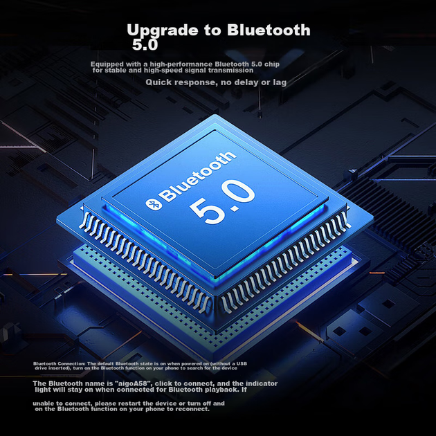 Мегафон Aiguozhe A58 ручной, Bluetooth-усилитель, мощный, портативный - изображение 8