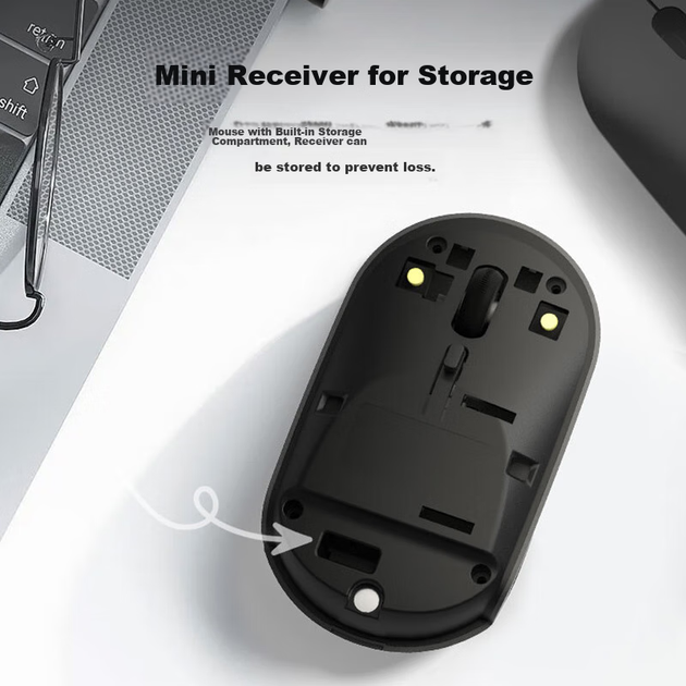 Мышь HP M241C Wireless Black - изображение 5
