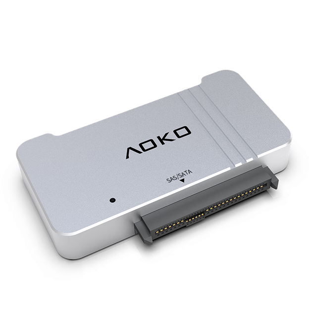 Док-станция AOKO AU3SSL SAS для HDD 2.5/3.5", SAS/SATA в USB 3.0 - Фото 11 Док-станция AOKO AU3SSL SAS для HDD 2.5/3.5", SAS/SATA в USB 3.0 - изображение 11