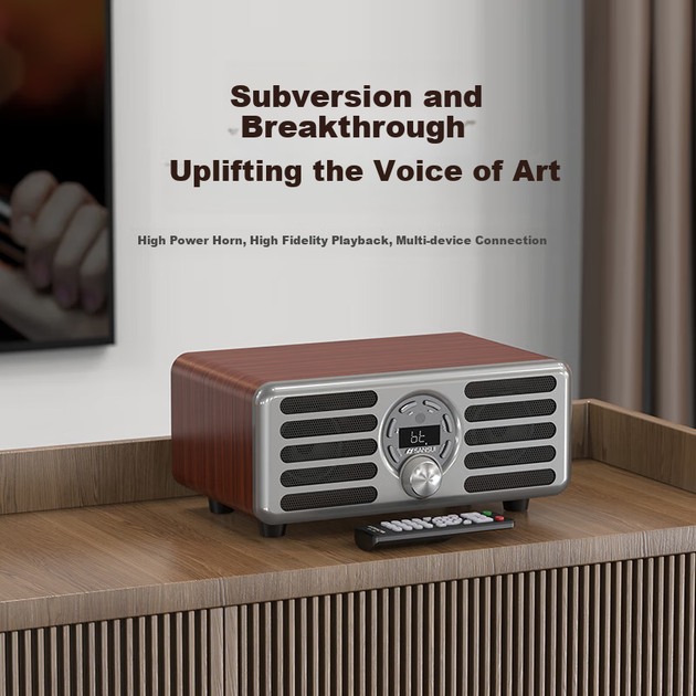 SANSUI N20 Високоякісний бездротовий Bluetooth-колонка, сабвуфер для домашнього використання, міні-колонка HiFi для робочого столу, колонка з вставною картою, потужний настільний аудіопідсилювач для комп'ютера, універсальний пристрій, без мікрофона - изображение 5
