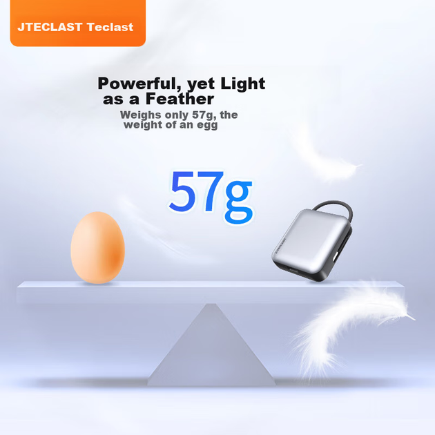 SSD диск Teclast S50 1TB Type-C (TB1TBS50) External Grey - изображение 6