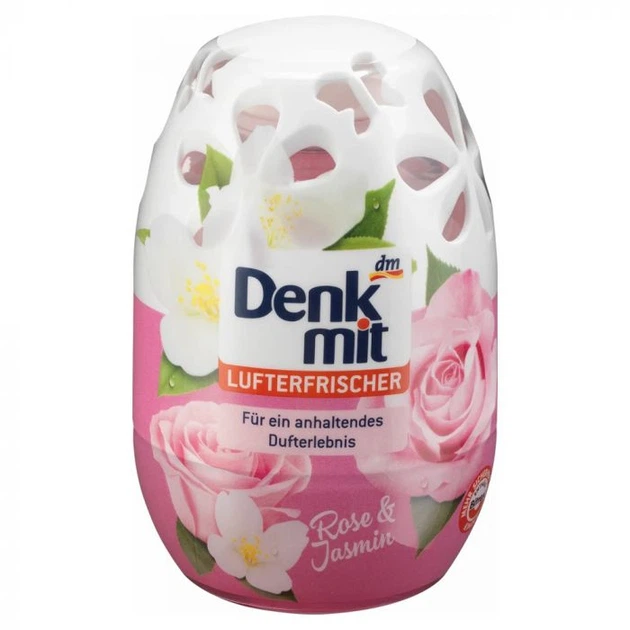 Освіжувач повітря Декоративний Denkmit Lufterfrischer Rose&Jasmin Денкміт Роза Жасмін 150мл - Фото 1 Освіжувач повітря Декоративний Denkmit Lufterfrischer Rose&Jasmin Денкміт Роза Жасмін 150мл - изображение 1