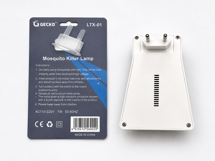 Уничтожитель насекомых лампа от комаров и мух Gecko LTX-01 средство от мух и комаров дома инсектицидная лампа - изображение 4
