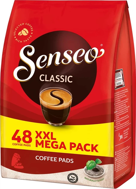 Кава в чалдах Senseo Classic 48 порцій Philips Senseo 62 мм - Фото 2 Кава в чалдах Senseo Classic 48 порцій Philips Senseo 62 мм - зображення 2