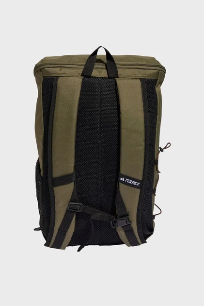 Рюкзак Terrex Multi Essentials 20L зі шнуром для кріплення речей трекінг в похід на кожен день оливковий - Фото 2 Рюкзак Terrex Multi Essentials 20L зі шнуром для кріплення речей трекінг в похід на кожен день оливковий - изображение 2