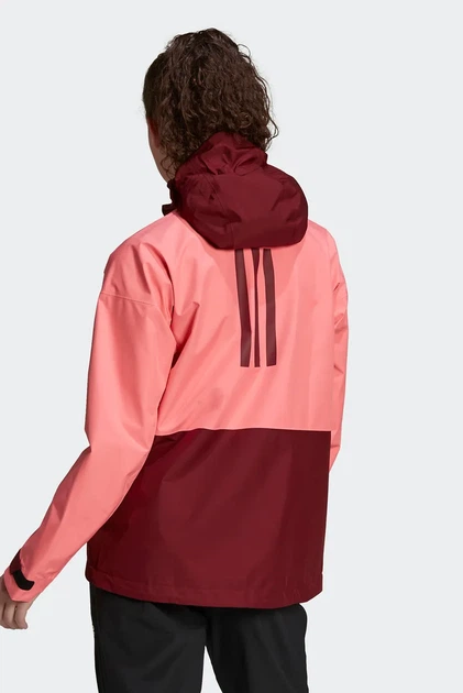 Жіноча куртка-дощовик Terrex GORE- TEX Paclite кораловий 4XL - зображення 2