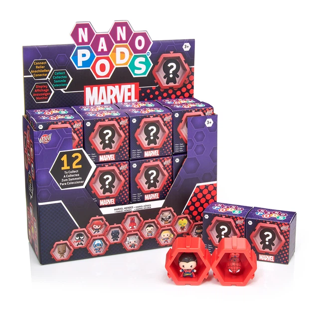 Коллекционная фигурка Nano Pods Marvel 4 - Фото 7 Коллекционная фигурка Nano Pods Marvel 4 - изображение 7