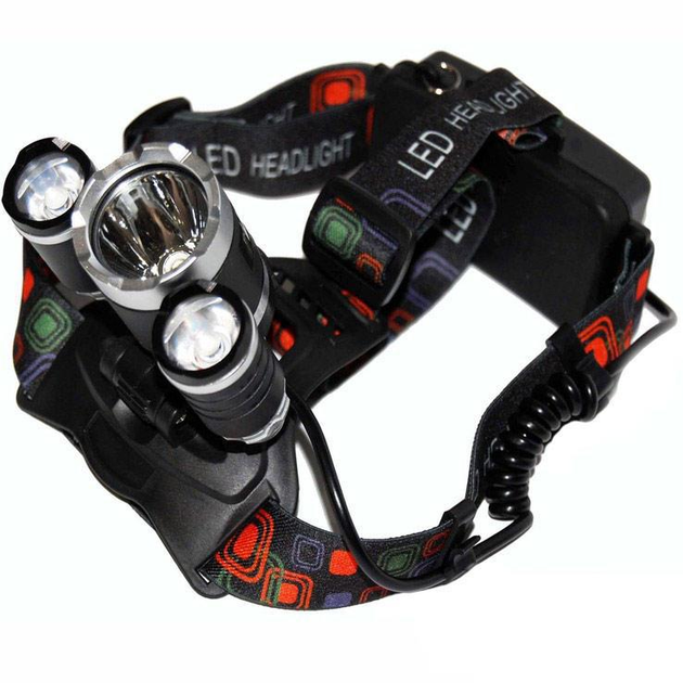 Налобный фонарь Police BL-RJ3000-T6 Черный (1000698-Black-0) – фото ...