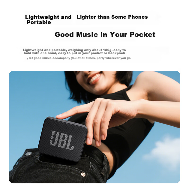 Портативная колонка JBL GO ESSENTIAL 2 Youth Edition 3.1W Blue - изображение 4