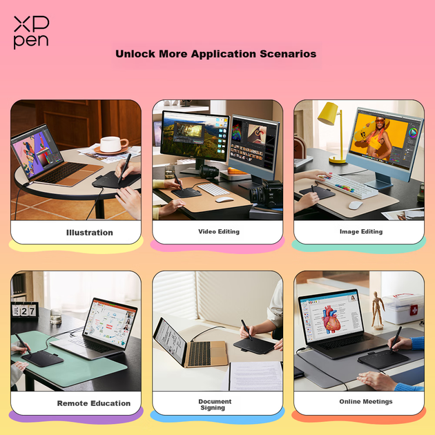 Графічний планшет XP-Pen Deco 640 - зображення 8