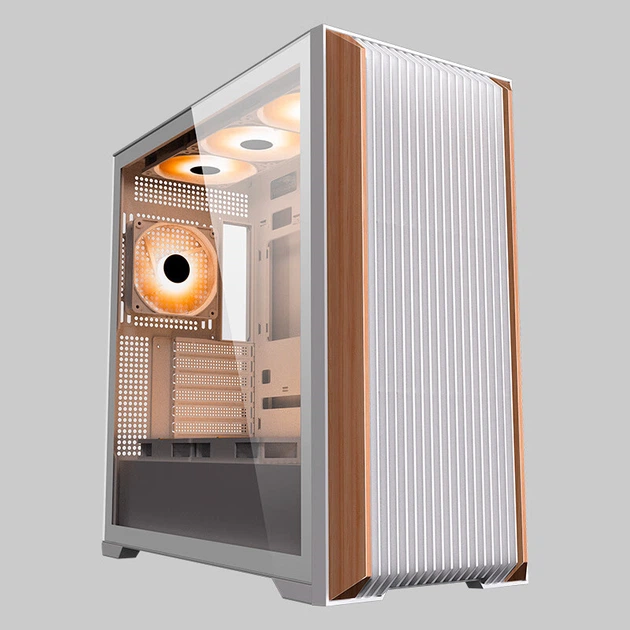 Корпус SAMA Wind Tunnel PRO Mid-Tower White - изображение 4