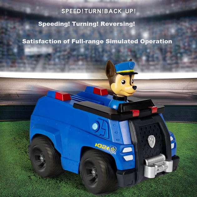 Игрушка PAW PATROL пожарная машина на радиоуправлении, подарочный набор - Фото 4 Игрушка PAW PATROL пожарная машина на радиоуправлении, подарочный набор - изображение 4