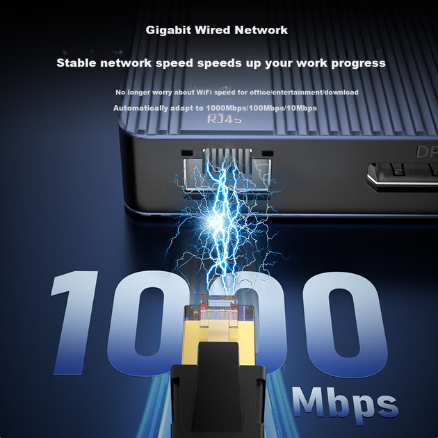 Док-станція розширення Acasis Dual HDMI, док-станція розширення USB, док-станція розширення DP, кабель-подовжувач для чотирьох екранів, док-станція-подовжувач USB, сумісний з Type-C, підходить для Apple та Huawei, DS-0202 - Фото 8 Док-станція розширення Acasis Dual HDMI, док-станція розширення USB, док-станція розширення DP, кабель-подовжувач для чотирьох екранів, док-станція-подовжувач USB, сумісний з Type-C, підходить для Apple та Huawei, DS-0202 - зображення 8