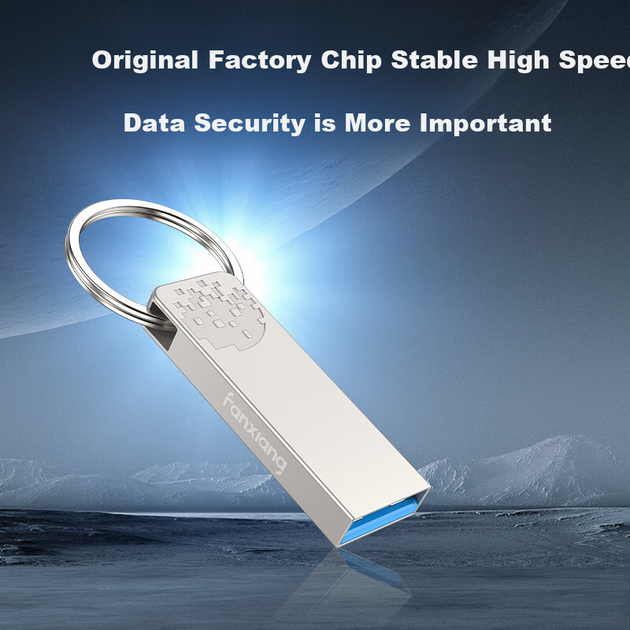 Флеш-накопичувач FANXIANG 64 ГБ USB 3.2 F326 зі швидкістю читання 150 МБ/с для бізнесу та автомобіля великої ємності, сумісний з комп'ютерами, універсальна інкапсуляція, пилонепроникний, водонепроникний - изображение 4