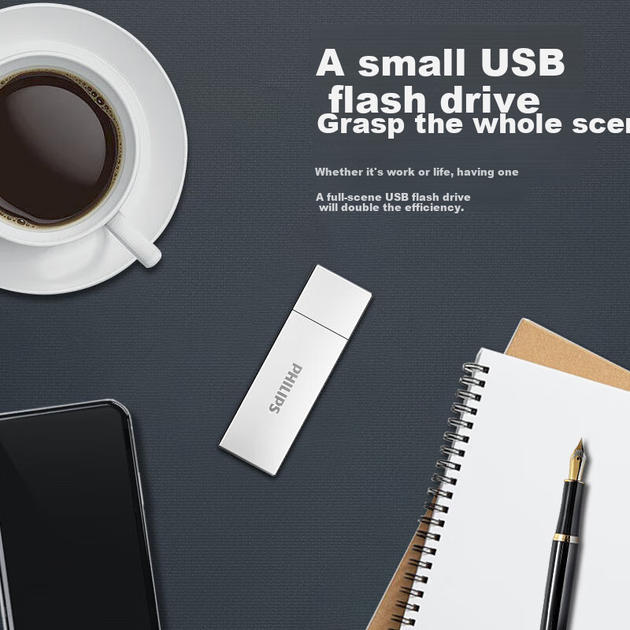 Флеш-накопичувач PHILIPS 64 ГБ USB 3.2, 11UA-M металевий USB-накопичувач великої ємності, швидкість читання 150 МБ/с, високошвидкісний накопичувач для розширення комп'ютера, флеш-накопичувач для бізнесу, офісу та навчання - Фото 6 Флеш-накопичувач PHILIPS 64 ГБ USB 3.2, 11UA-M металевий USB-накопичувач великої ємності, швидкість читання 150 МБ/с, високошвидкісний накопичувач для розширення комп'ютера, флеш-накопичувач для бізнесу, офісу та навчання - изображение 6