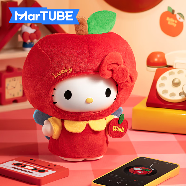Беспроводная Bluetooth-колонка MARtube Hello Kitty, настольная колонка с высоким качеством звука, свадебный подарок, подарок на новоселье, подарок для взрослых, подарок на день рождения для девушек, подруг, дам и девушек. - изображение 9