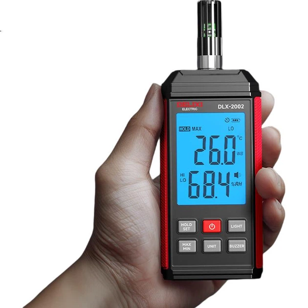 Термогигрометр DELIXI ELECTRIC DLX-2002 цифровой домашний, высокоточный - изображение 3