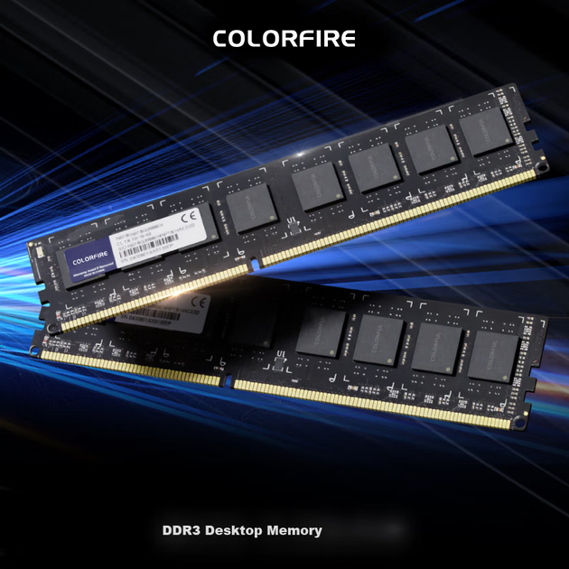 Оперативная память ColourCOLORFIRE DDR3 для настольных компьютеров, 4 ГБ, 1600 МГц, 1,5 В. - зображення 3