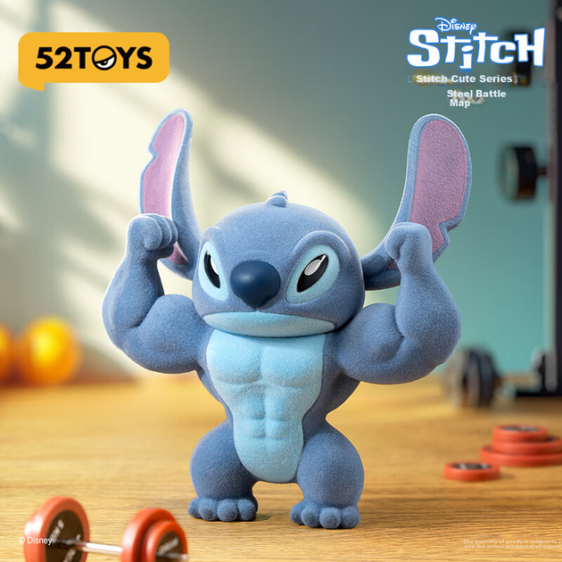 52TOYS Милая фигурка Стича в закрытой коробке, модная плюшевая кукла, декоративный элемент для демонстрации, случайный экземпляр, весенний подарок - изображение 4