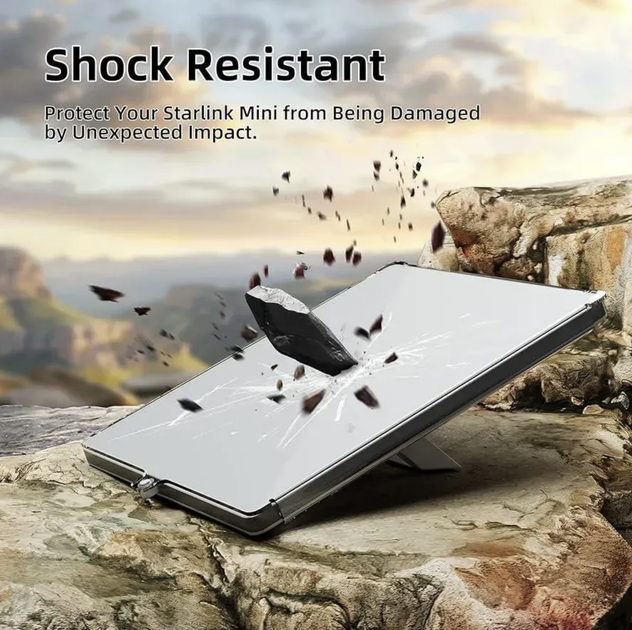 Прозрачный защитный чехол для Starlink Mini - Фото 5 Прозрачный защитный чехол для Starlink Mini - изображение 5