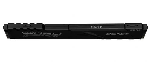 Пам'ять 8Gb DDR4, 3200 MHz, Kingston Fury Beast, Black, 16-18-18, 1.35V, з радіатором (KF432C16BB/8) - изображение 3