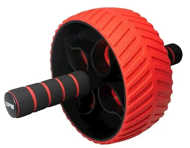 Колесо для тренування м'язів пресу Power System PS-4107 Full Grip з килимком, червоне - изображение 5