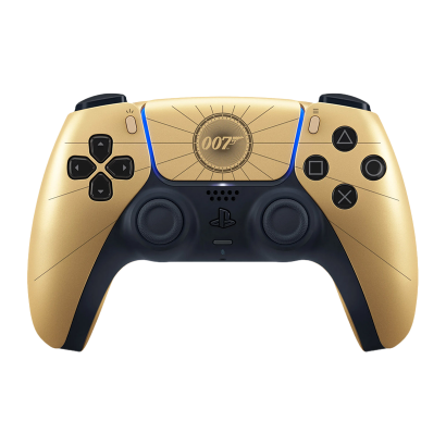 Геймпад Беспроводной Sony PlayStation 5 Dualsense 007 First Light Limited Edition Gold - Фото 1 Геймпад Беспроводной Sony PlayStation 5 Dualsense 007 First Light Limited Edition Gold - изображение 1
