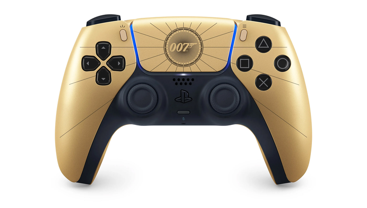 Геймпад Беспроводной Sony PlayStation 5 Dualsense 007 First Light Limited Edition Gold - Фото 2 Геймпад Беспроводной Sony PlayStation 5 Dualsense 007 First Light Limited Edition Gold - изображение 2