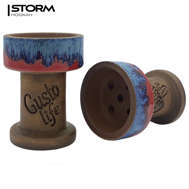 Чаша Gusto Bowls Rook Glaze (Red/Blue) - Фото 1 Чаша Gusto Bowls Rook Glaze (Red/Blue) - изображение 1