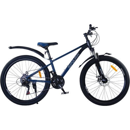 Велосипед SPARK SOL (колеса - 26", алюмінієва рама - 13") темно-синій із синім - Фото 1 Велосипед SPARK SOL (колеса - 26", алюмінієва рама - 13") темно-синій із синім - зображення 1