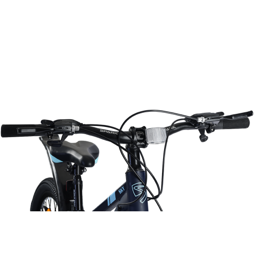 Велосипед SPARK SKY (колеса – 24", алюминиевая рама – 12") темно-синий - изображение 5