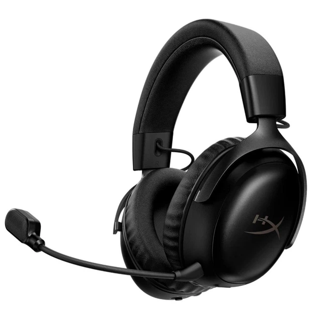 Наушники HyperX Cloud III S Wireless/USB-A/USB-C Black - Фото 1 Наушники HyperX Cloud III S Wireless/USB-A/USB-C Black - изображение 1