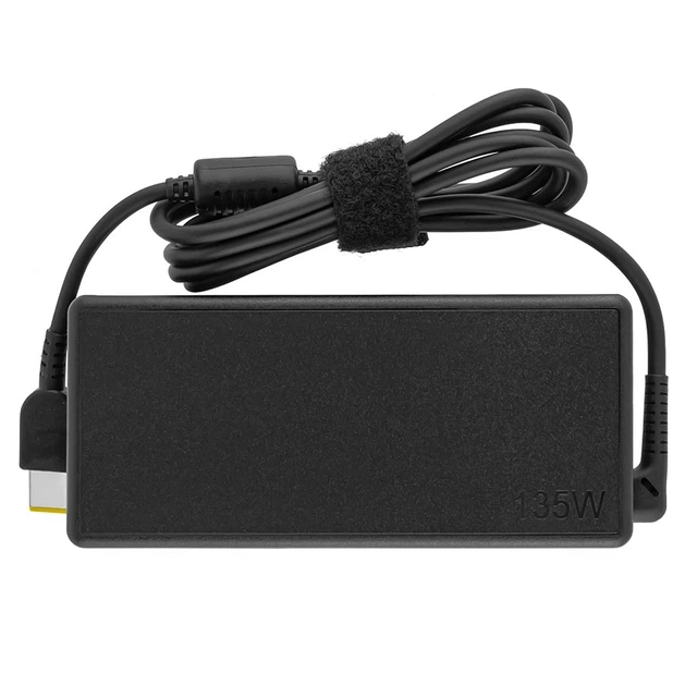 Блок живлення для ноутбука Lenovo 135W 20V 6.75A USB+Pin (Square 5 Pin DC Plug), чорний, мережевий адаптер живлення ORIGINAL - Фото 3 Блок живлення для ноутбука Lenovo 135W 20V 6.75A USB+Pin (Square 5 Pin DC Plug), чорний, мережевий адаптер живлення ORIGINAL - зображення 3