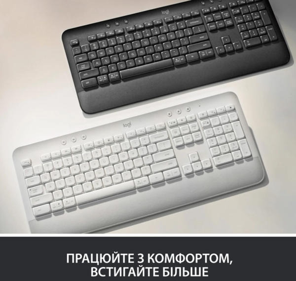 Клавіатура Logitech Signature K650, UA, Graphite (920-010945) - изображение 8