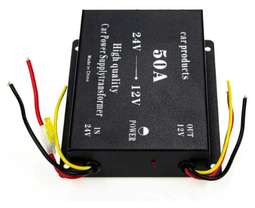 Автомобильный преобразователь напряжения понижающий с 24V на 12V 50A - изображение 2
