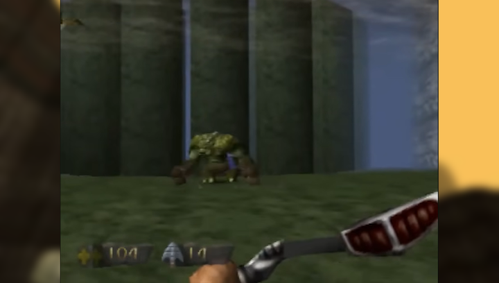 Игра Nintendo N64 Turok: Dinosaur Hunter Europe Английская Версия Только Картридж Б/У - Фото 5 Игра Nintendo N64 Turok: Dinosaur Hunter Europe Английская Версия Только Картридж Б/У - изображение 5