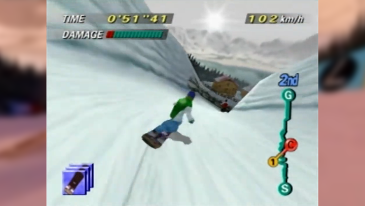 Игра Nintendo N64 1080 Snowboarding Europe Английская Версия Б/У - изображение 4
