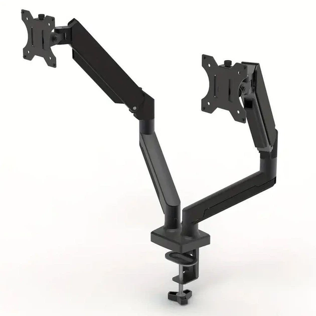 Настольный кронштейн V-Star V160 для двух мониторов 17–27" до 9 кг крепеж для экранов 10250 - изображение 3