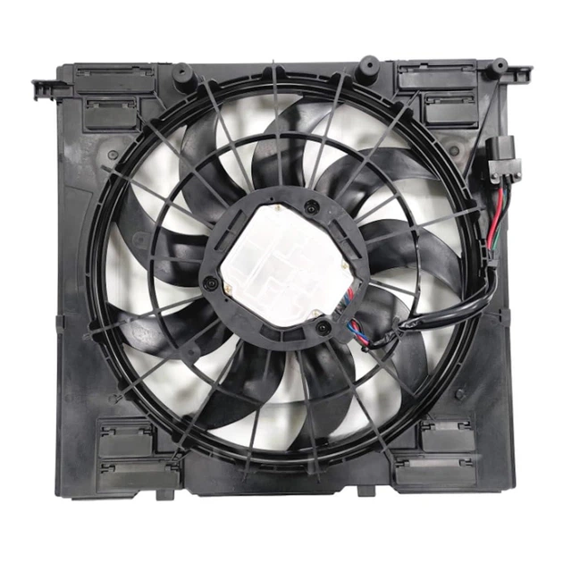 Вентилятор дифузор 600 W 2.0 BMW X3 G01 X4 G02 2018-2024 радіатора TechPro (17428487637) - Фото 2 Вентилятор дифузор 600 W 2.0 BMW X3 G01 X4 G02 2018-2024 радіатора TechPro (17428487637) - зображення 2