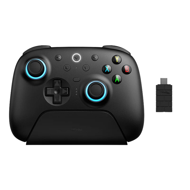 Бездротовий геймпад 8BitDo Ultimate 2 Wireless Controller Black - Фото 1 Бездротовий геймпад 8BitDo Ultimate 2 Wireless Controller Black - зображення 1