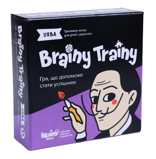 Настільна гра Brainy Trainy Уява - Фото 1 Настільна гра Brainy Trainy Уява - зображення 1