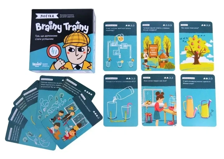 Настольная игра Brainy Trainy Логика - изображение 5