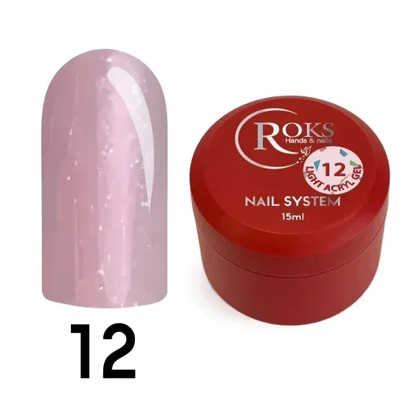 Рідкий гель Roks Light Acrygel №12 15 мл - зображення 2