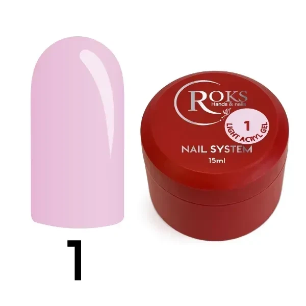 Рідкий гель Roks Light Acrygel №1 15 мл - зображення 2