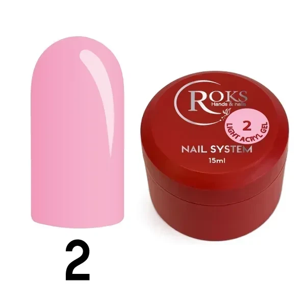 Рідкий гель Roks Light Acrygel №2 15 мл - зображення 2