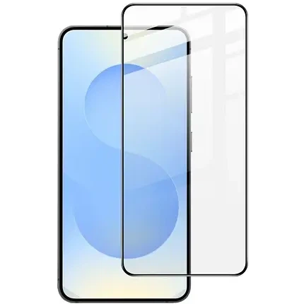 Защитное стекло для Samsung Galaxy A37 глянцевое с рамкой полноэкранное стекло на телефон Samsung A37 закаленное олеофобное с рамкой - изображение 3