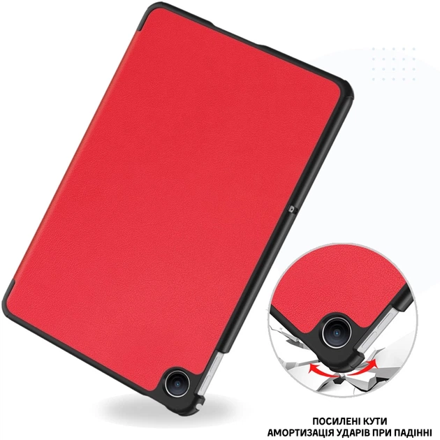 Чехол для планшета BeCover Smart Case для Xiaomi Redmi Pad 2 SE (2026) 9.7" Red (BC_715829) - изображение 5