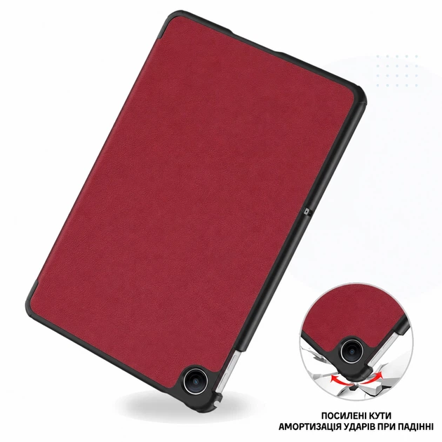 Чехол для планшета BeCover Smart Case для Xiaomi Redmi Pad 2 SE (2026) 9.7" Red Wine (BC_715830) - изображение 5