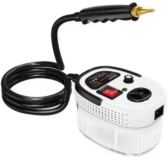 Ручний універсальний пароочисник Steam Cleaner 2500 Вт (1.2 л) — Побутовий парогенератор для прибирання та дезінфекції з 3 насадками, Білий - Фото 8 Ручний універсальний пароочисник Steam Cleaner 2500 Вт (1.2 л) — Побутовий парогенератор для прибирання та дезінфекції з 3 насадками, Білий - изображение 8